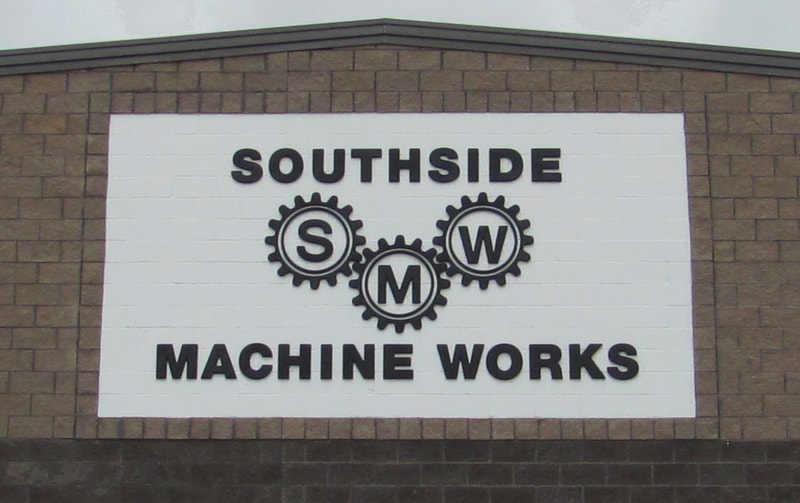 Photo Southside Machine Works - molded acrylic letters - logo - commercial signs lake charles la - heberts signs