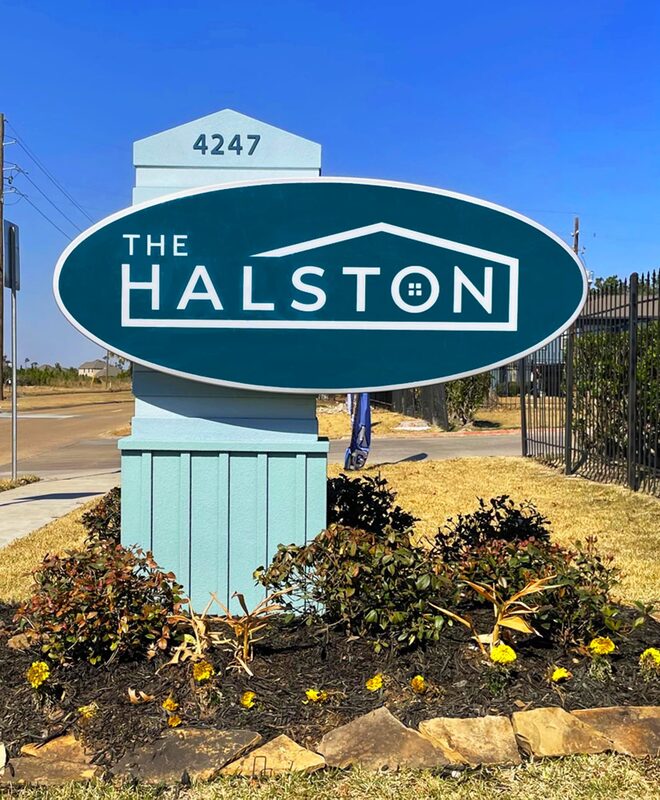 The Halston - Custom Commercial Signs - Lake Charles LA 